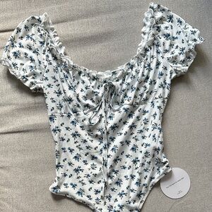 Floral bodysuit